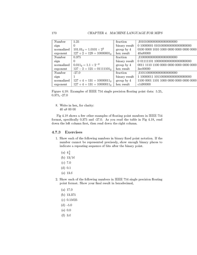 Computer Organization with MIPS - Page 170